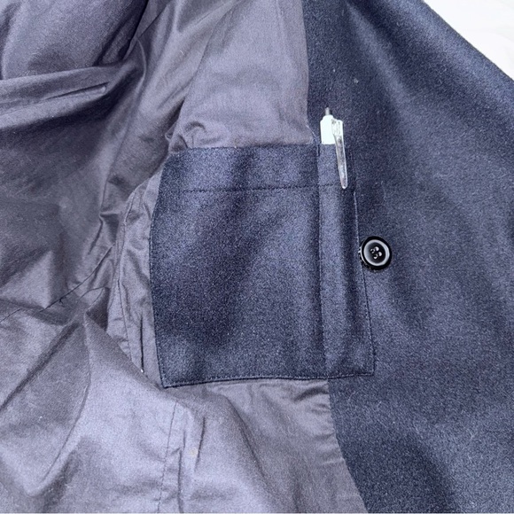 Kenneth Cole Reaction (EUC) Men’s Wool Blend Coat Size Large - Picture 4 of 8